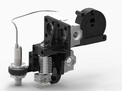 Bowden E3D V6 EVOLUTION - Clear View !