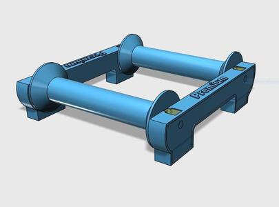 External reel support for Witbox Go!