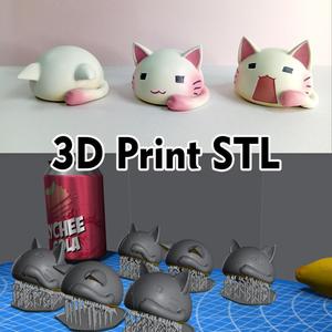 Lucky Star Cat (3D Print STL)