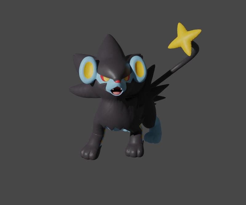 Luxray 3D print model