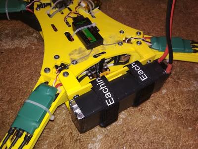 battery mount for spyda 500 (crossfire plate)
