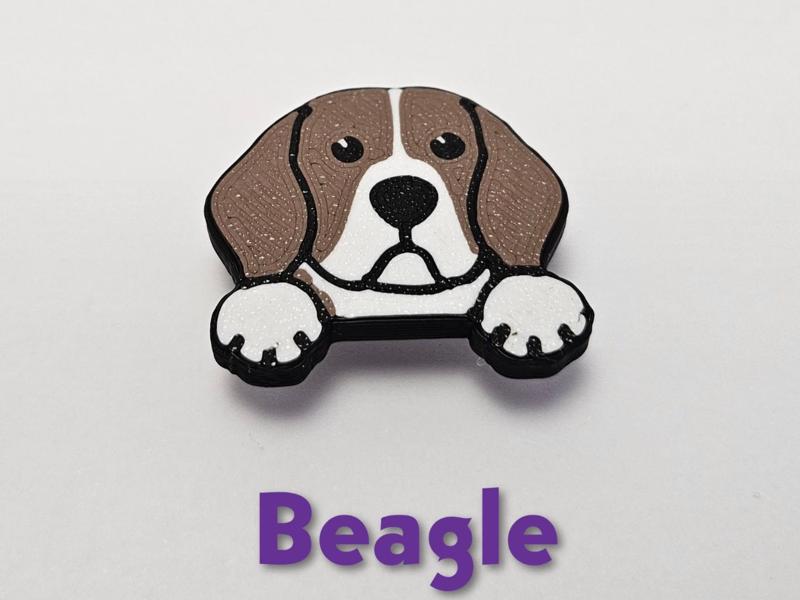 Beagle Crocs charm