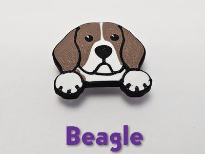 Beagle Crocs charm