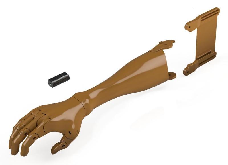 Kwawu Arm 2.0 - Prosthetic - Socket Version