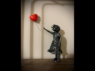 Girl with Balloon
