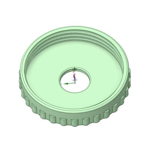 Wide Mouth Mason Jar Lid with 1" Hole for Soap Dispenser