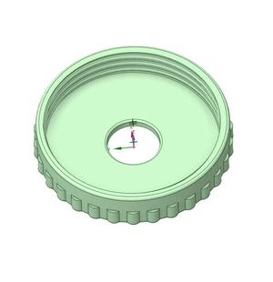 Wide Mouth Mason Jar Lid with 1" Hole for Soap Dispenser