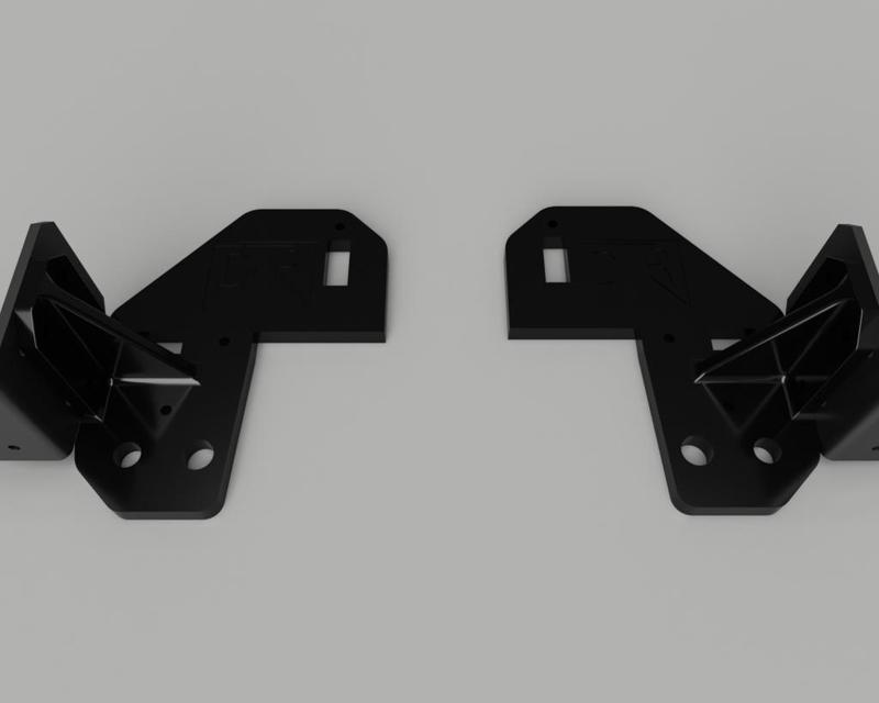 Bowden motor mount for Anet A8 (Above frame, both sides)