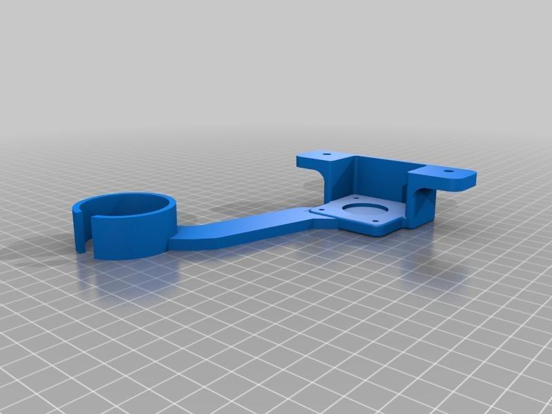 CR-10 Z damper and Mosaic Scroll Wheel Mount Combo