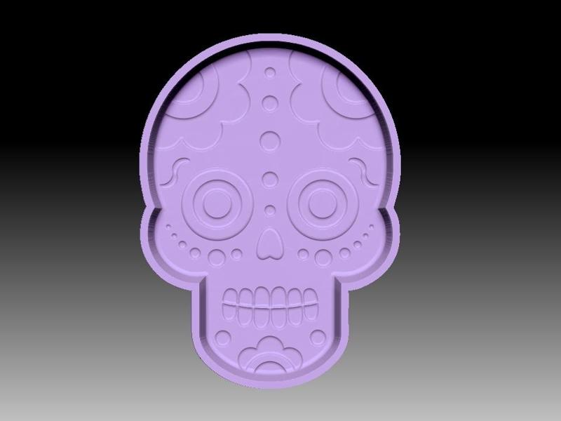 SKULL CANDY BATH BOMB MOLD