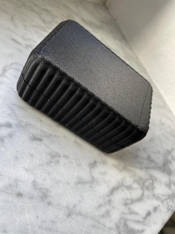 Rectangular soap box