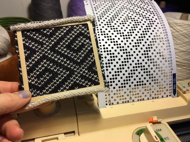 Clip-Together Knitted Swatch Holders
