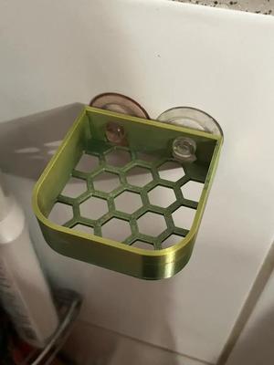 Seifenhalter - hexagon hex soap holder for the bathroom