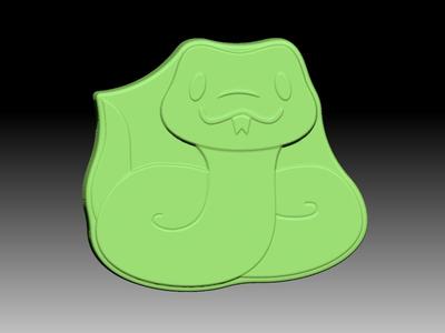 CUTE SNAKE SOLID SHAMPOO AND MOLD FOR SOAP PUMP