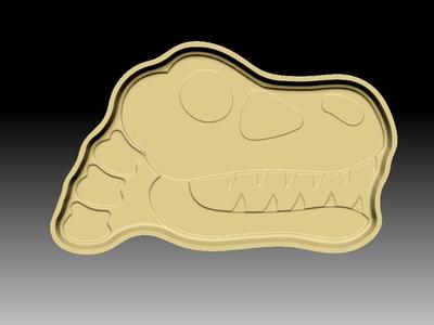 DINOSAUR FOSSIL 2 BATH BOMB MOLD