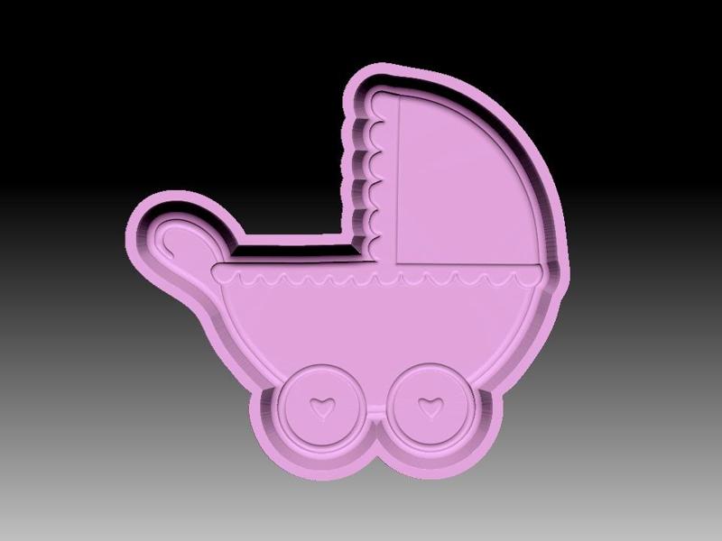 STROLLER BATH BOMB MOLD