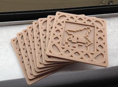 8-Bit Videogame Coasters