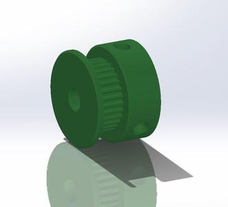 PARAMETRIC GT2 PULLEY 30T 5MM - STL