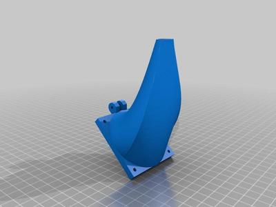 CTC Prusa i3 cooling fan bracket 60x60
