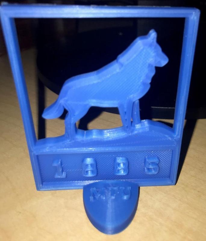 Michigan Tech Husky Logo MTU