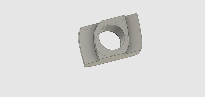 4mm T nut for extruded aluminum. TEVO Tornado
