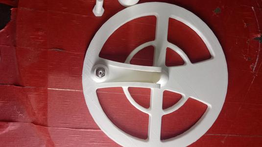 pulsed induction metal detector coil