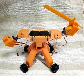 Omnidirectional Fighting Robot