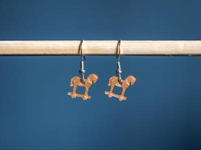 Trojan Horse Earrings