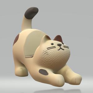 Phone holder cat