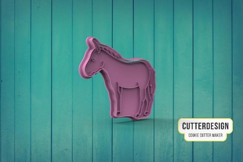 Donkey Donkey Cookie Cutter M1