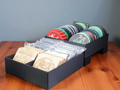 Booth/Stall Coaster Display box