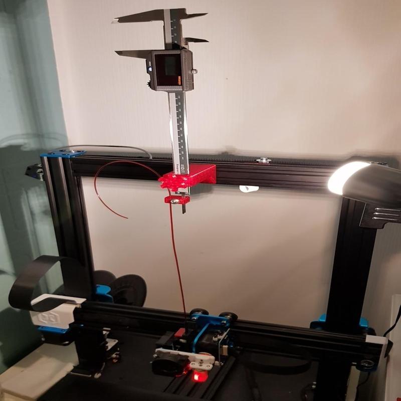 Artillery Sidewinder X1 - Nut 6 Extruder Step Calibration Tool V3