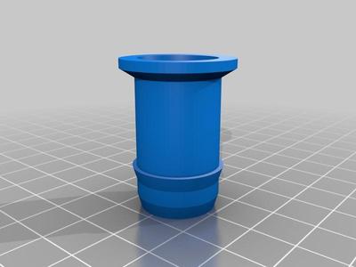 19mm low density poly end cap.