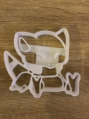 Abra Pokemon Cookie Cutter