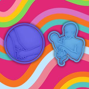 COOKIE CUTTER Father's Day set of 2