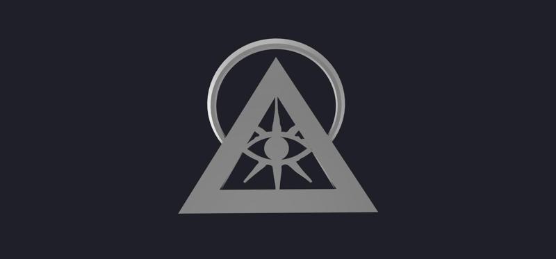 Illuminati Talisman logo 3D MODEL