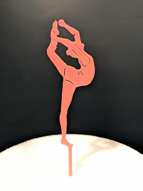 Gymnastics Cake Topper