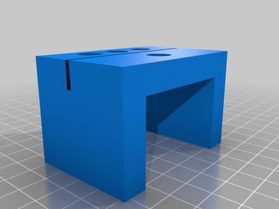 Pinewood Derby Weight Drilling Jig