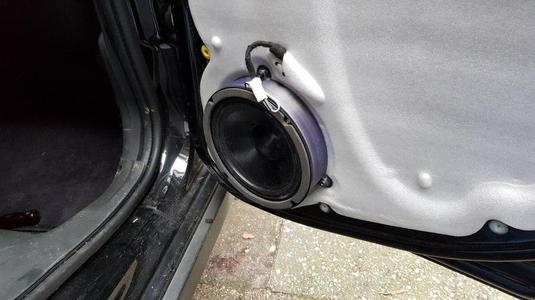 Fiat Panda 169 rear door 6.5 inch speaker ring