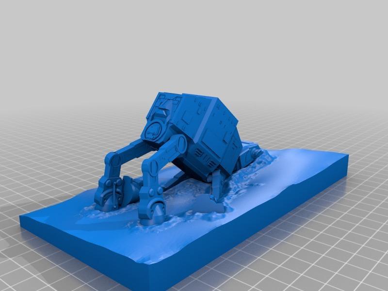 Bad day to be an AT AT on hoth