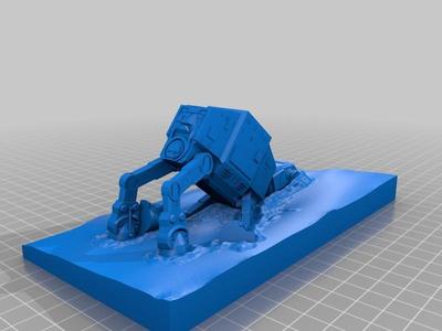 Bad day to be an AT AT on hoth