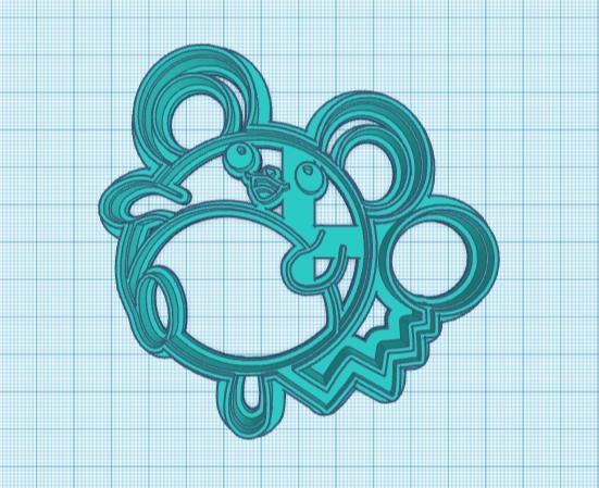 Pokemon: Marill Cookie Cutter