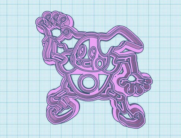 Pokemon: Mr. Mime Cookie Cutter