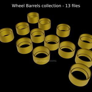 Wheel Barrels collection - 13 files