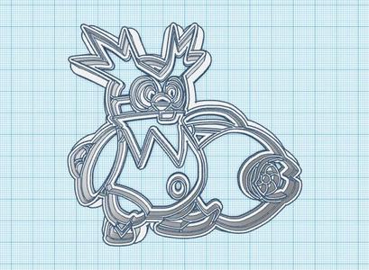 Pokemon: Iron Bundle Cookie Cutter