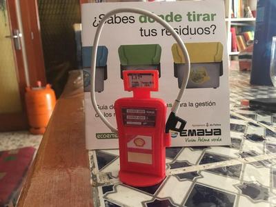 Gasolinera y manguera para playmobil