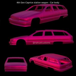 4th Gen Caprice station wagon - Car body