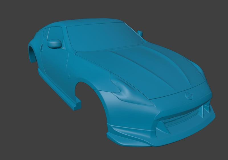 RC BODY 2023 370Z NISSAN 1/10 3D PRINT STL