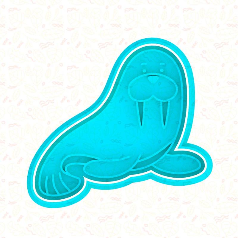 walrus cookie cutter