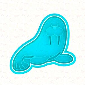 walrus cookie cutter